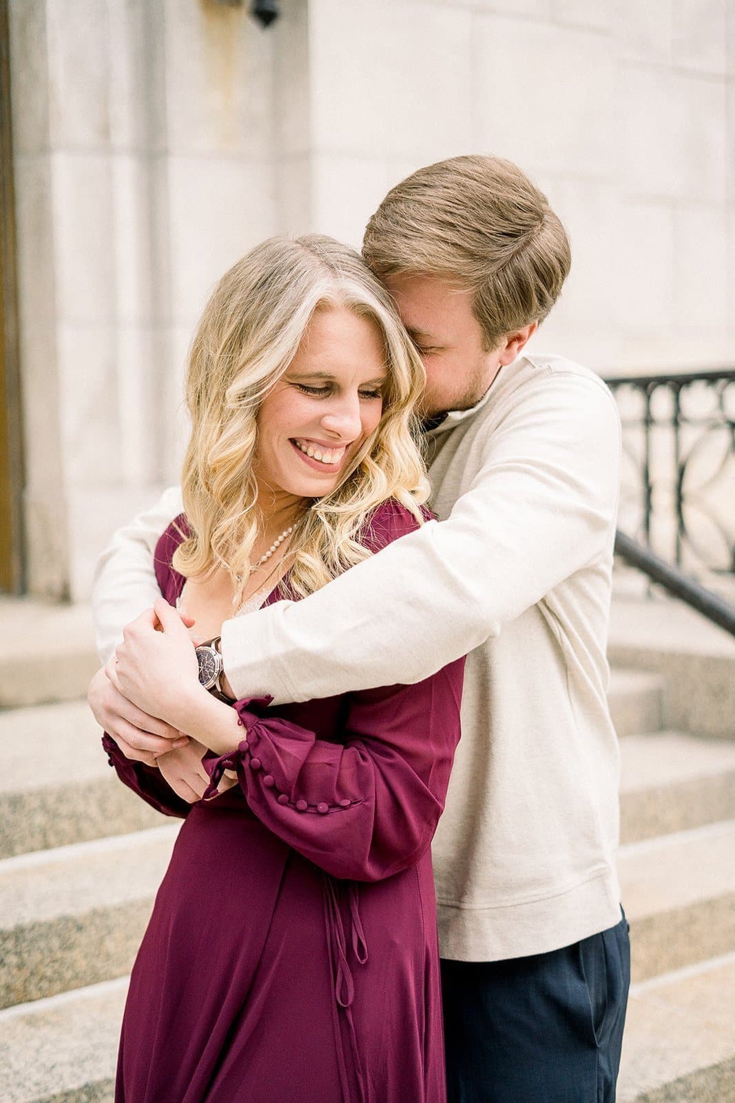 Alexis Sam Basilica of Saint Mary Minneappolis Minnesota Engagement Fine Art Wedding Photography Rachel Elle Photography 25 websize