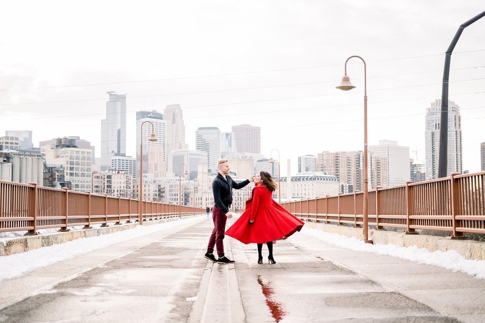 Stefany Rob Fine Art Engagement Photography Stone Arch Bridge Nicollet Island Minneapolis MN 202020 websize