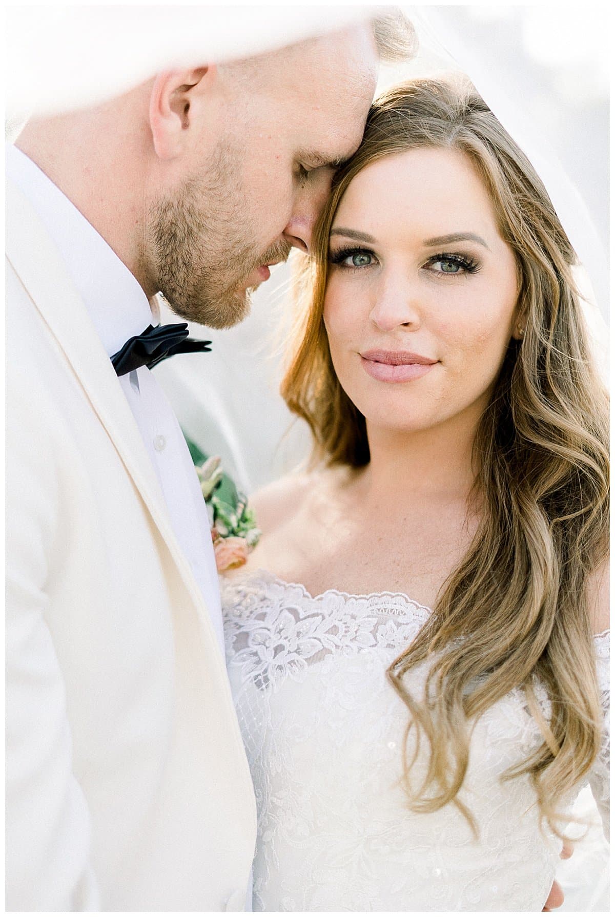 Summery White Orchid at Oasis Wedding Along the Caloosahatchee