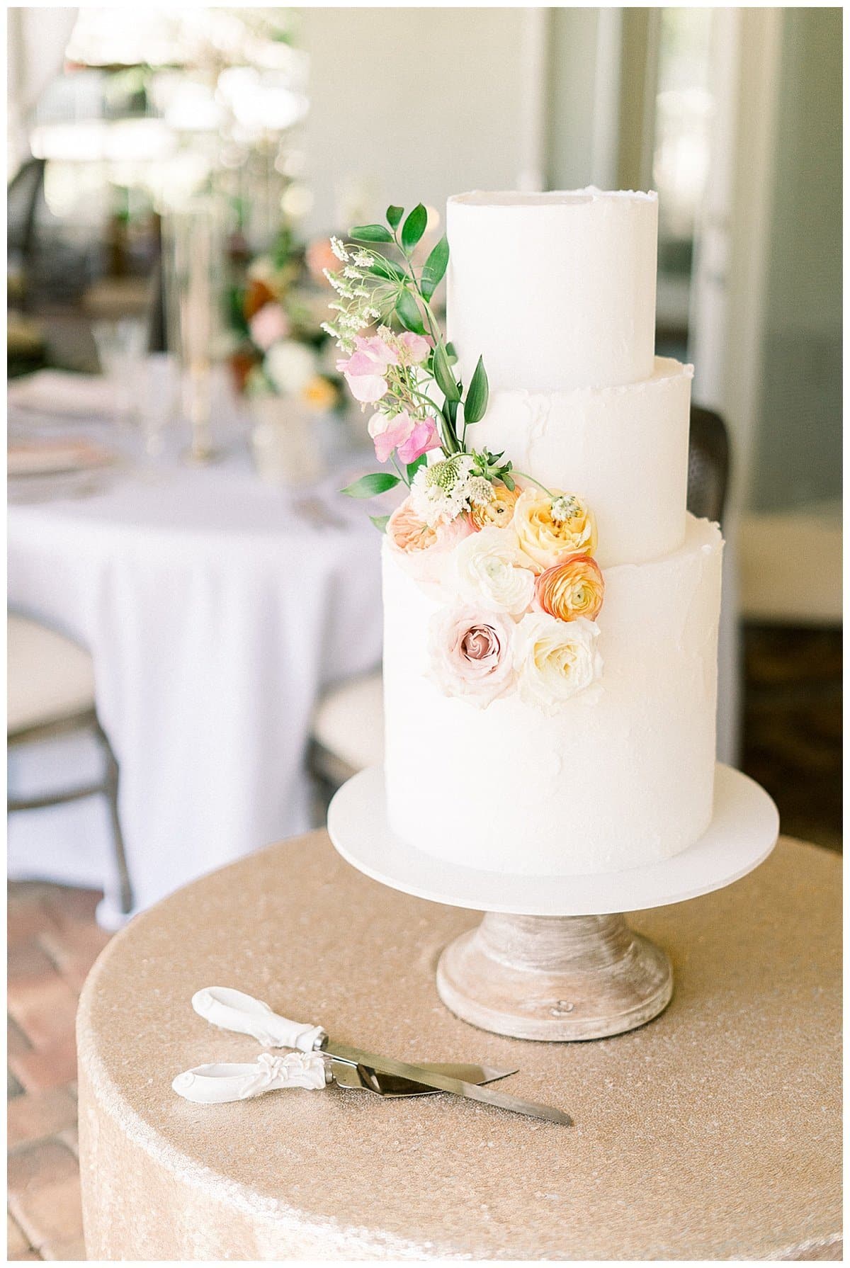 Summery White Orchid at Oasis Wedding Along the Caloosahatchee