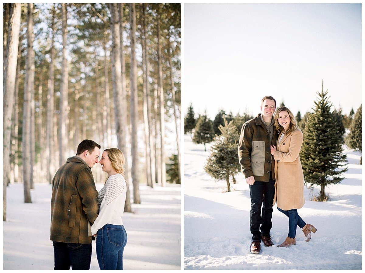 Jenny Kent Minneapolis MN Engagement Photography Hansen Tree Farm Rachel Elle Photography45