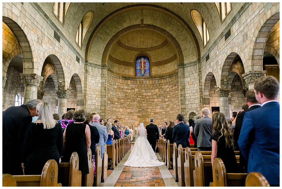 St Kate's Our lady of victory chapel wedding