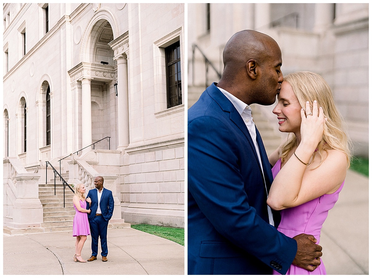 downtown st. paul engagement session Rachel Elle Photography