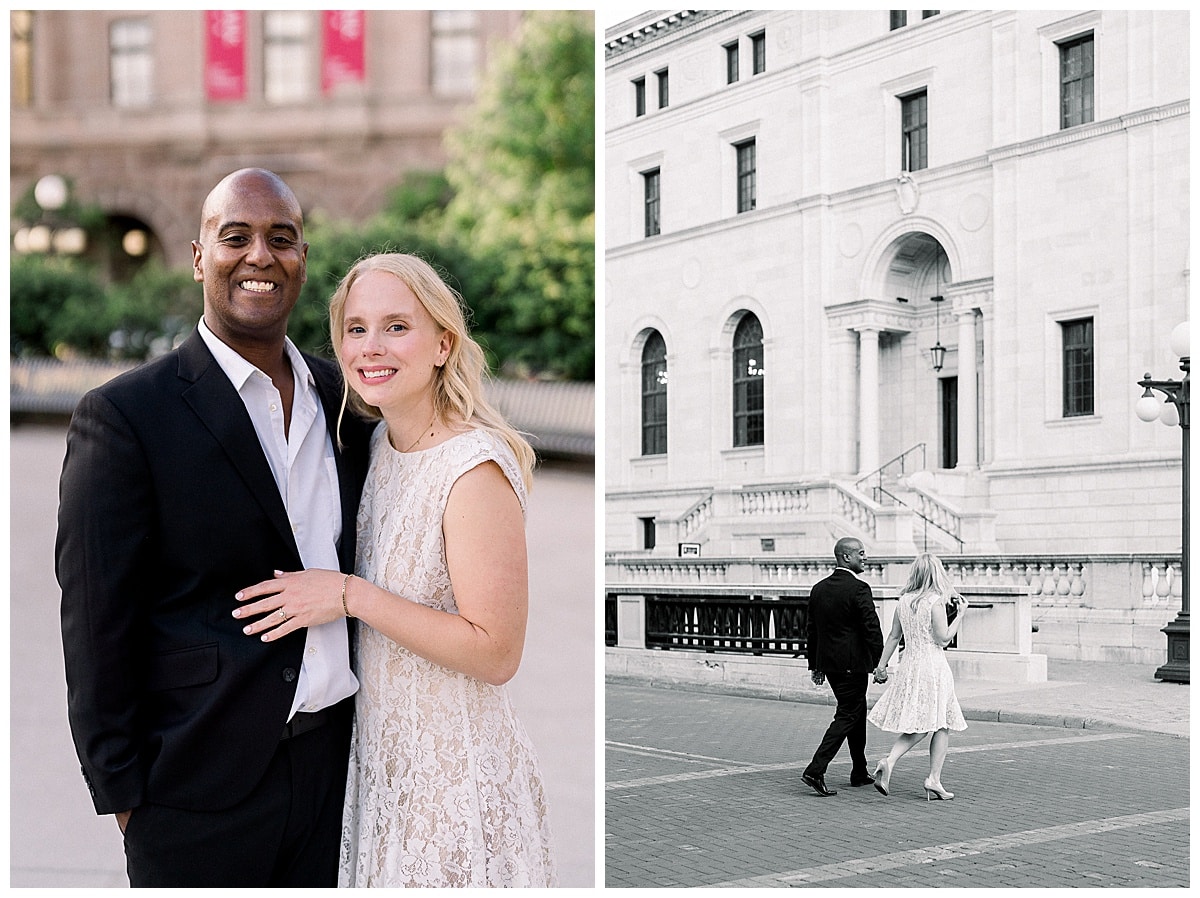 downtown st. paul engagement session Rachel Elle Photography