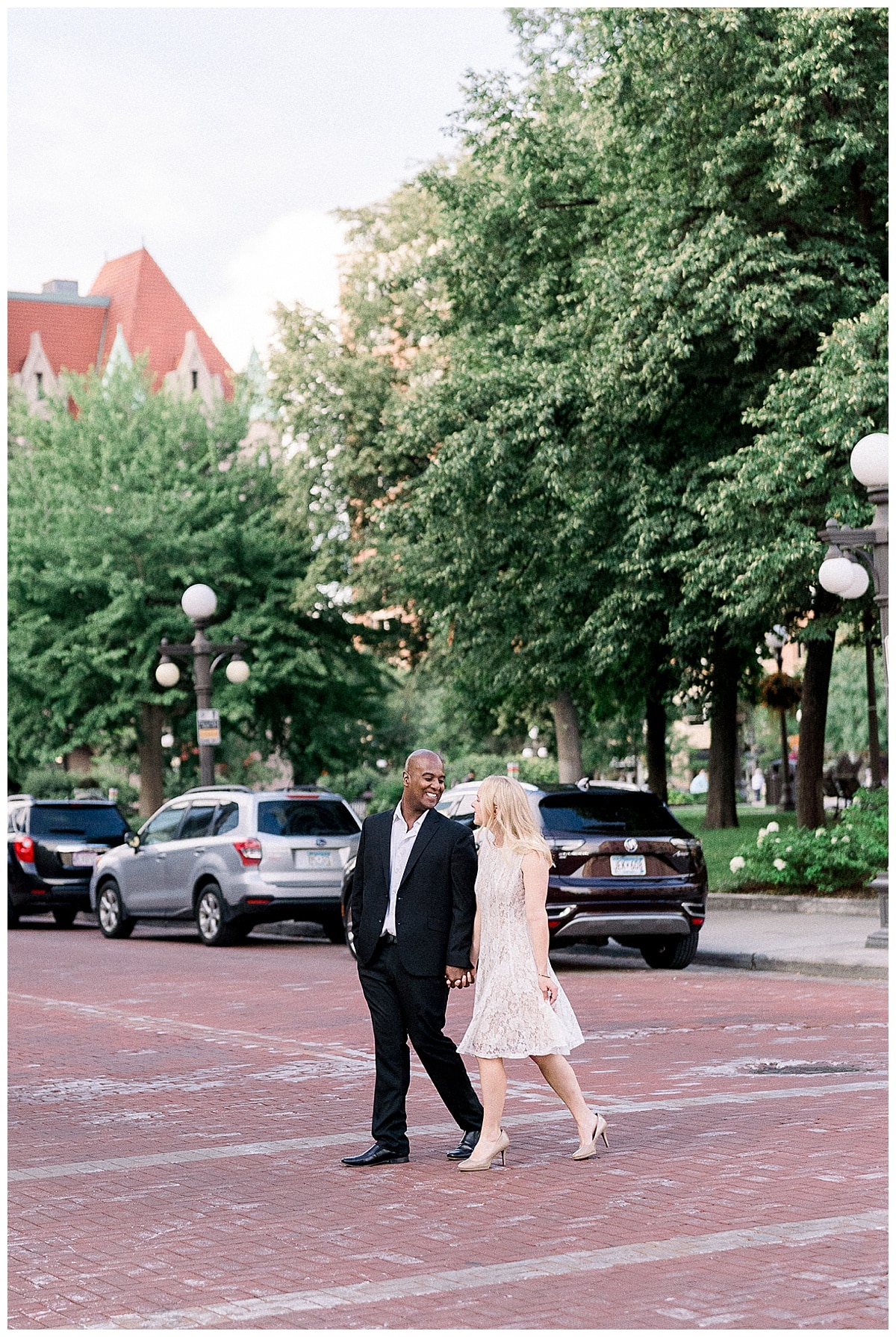 downtown st. paul engagement session Rachel Elle Photography